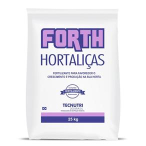 Fertilizante Forth Hortaliças Saco 25 Kg