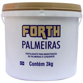 Fertilizante Forth Palmeiras Balde 3 Kg