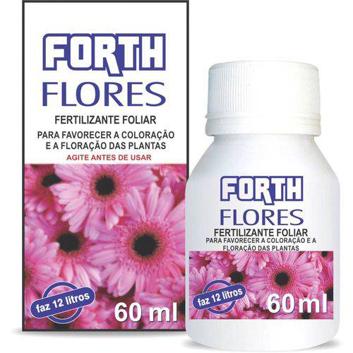 Fertilizante Líquido Concentrado Forth para Flores - 60ml