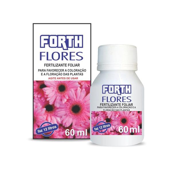 Fertilizante Líquido Concentrado Forth para Flores - 60ml