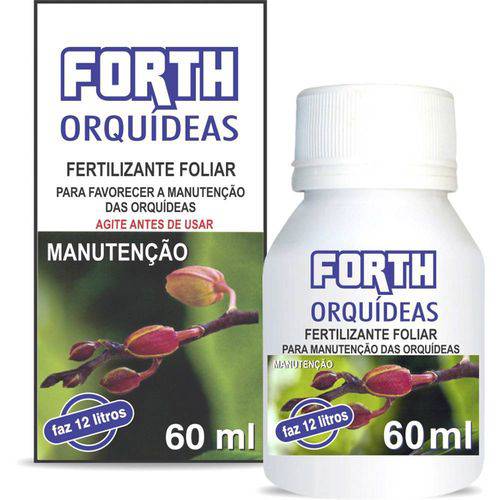 Tudo sobre 'Fertilizante Líquido Concentrado Forth para Orquídeas Manutenção - 60ml'
