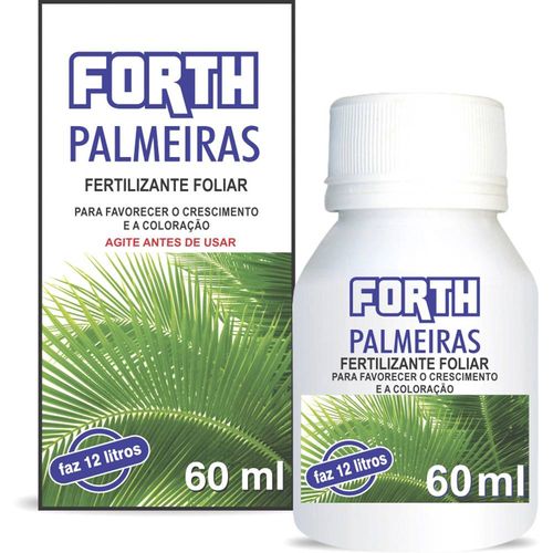Fertilizante Líquido Concentrado Forth para Palmeiras - 60ml