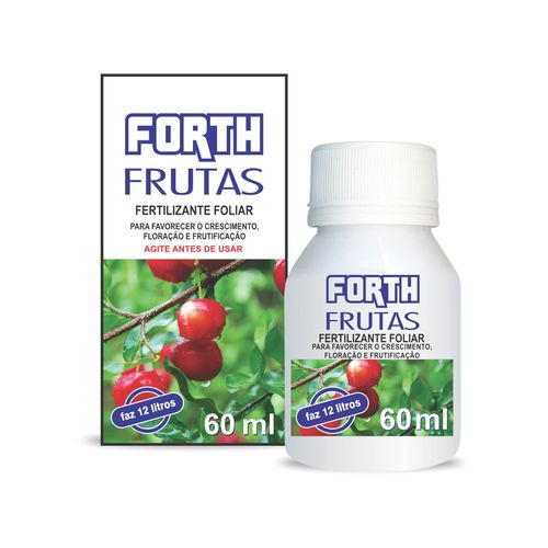 Fertlizante Foliar Forth Frutas 60 Ml Concentrado