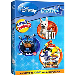 Festival Disney - (Bolt, Wall-E e Power Ranger)