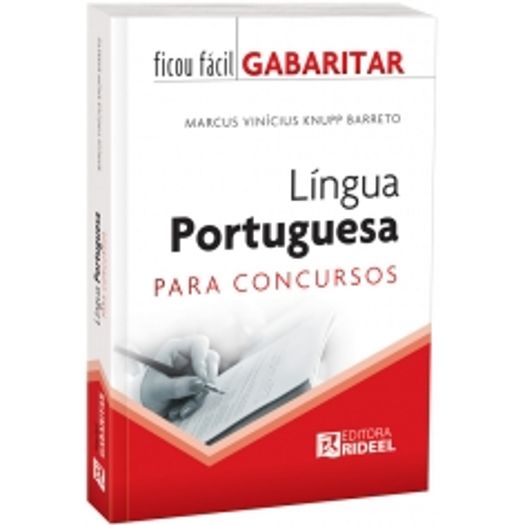 Tudo sobre 'Ficou Facil Gabaritar - Lingua Portuguesa - Rideel'