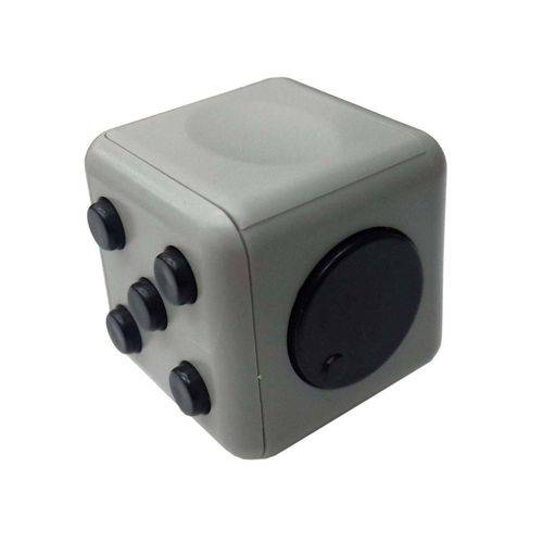 Tudo sobre 'Fidget Cubo para Ansiedade Cube Spinner Anti Estresse Dedo Apertar para Toc Cinza (BSL-GIRA-3)'