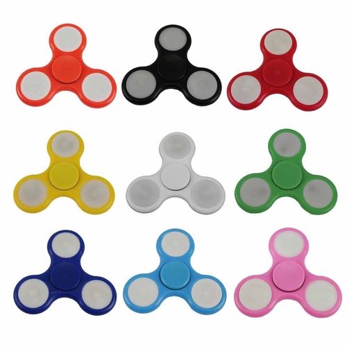 Fidget Hand Spinner Toy C/ Led (9 Unidades) - Fingertoy