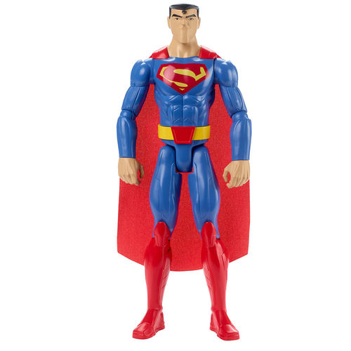 Figura Articulada - 30 Cm - Dc Comics - Super Man - Mattel