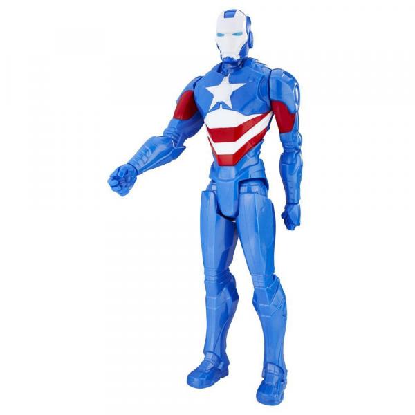 Figura Articulada 30 Cm - Titan Hero Series - Patriota de Ferro - Hasbro