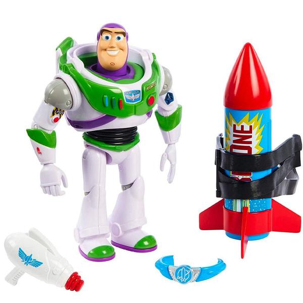 Figura Buzz Lightyear com Acessórios Toy Story - Mattel