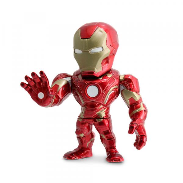Figura Colecionável 10 Cm - Metals - Marvel - Civil War - Iron Man - DTC
