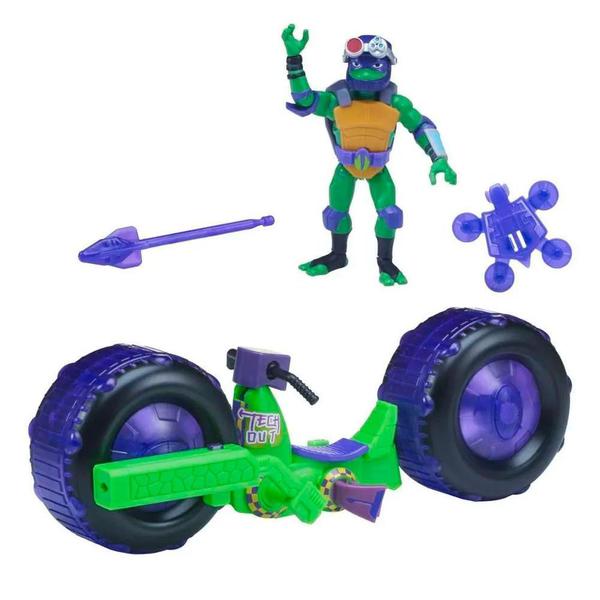 Figura com Veículo Tartarugas Ninja Donatello - Sunny