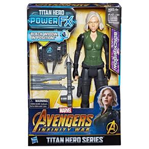 Figura de Ação - Disney - Marvel - Avengers - Guerra Infinita - Titan Hero - Viúva Negra - Hasbro