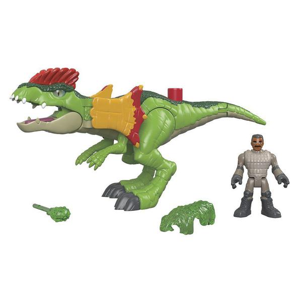Figura Imaginext - Dilofossauro - Jurassic World - Fisher-Price - Mattel