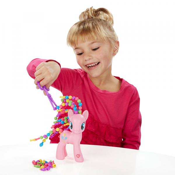 Figura My Little Pony Explore Equestria - Pinkie Pie Penteado de Moda - Hasbro