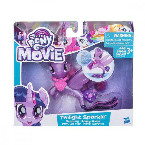 Figura My Little Pony Ponei Marinho Twilight Sparkle C1823 - Hasbro