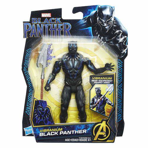 Figura Pantera Negra Vibranium Black Panther