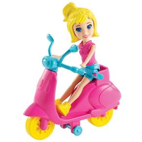 Figura Polly Pocket Scooter Mattel - BCY82