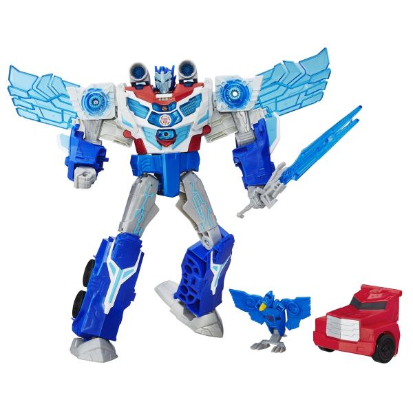 Figura Transformers Power Surge Optimus Prime - Hasbro