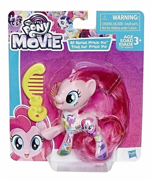 Figuras My Little Pony Explore Equestria Básica Hasbro (Pinkie Pie)