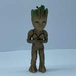 Figure Groot 5cm - Guardiões da Galaxia - Marvel