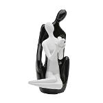 Figurino de Casal Sentados Black And White