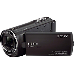 Filmadora Digital Full HD Sony HDR-CX220 8.9MP 32x Zoom Óptico Cartão de 4GB