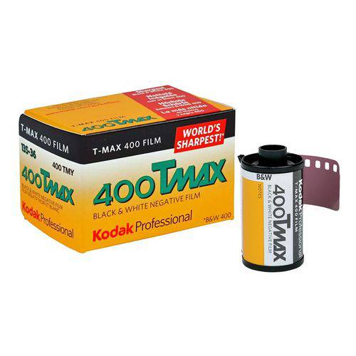 Tudo sobre 'Filme Fotográfico Kodak T-max 400 Preto e Branco Iso 400'