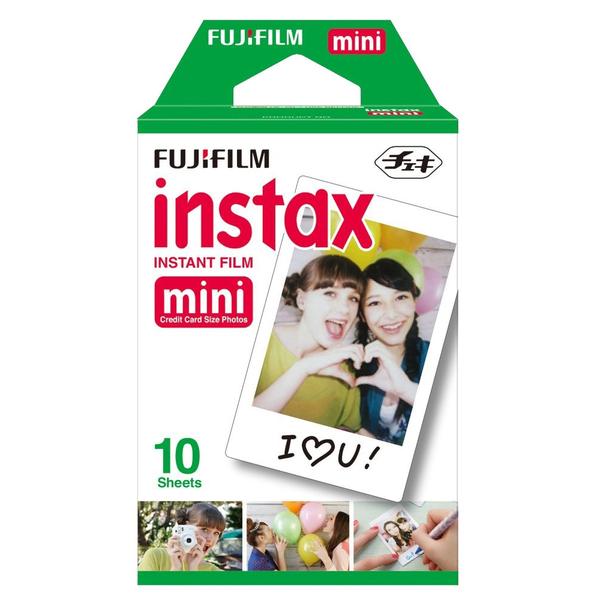 Filme Instantâneo Fujifilm Instax Borda Branca com 10 Poses FILMEMINI10 - Fujifilm*
