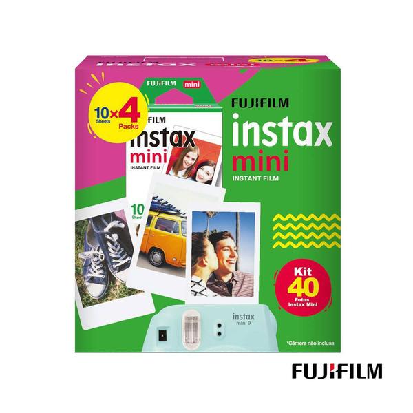 Filme Instantâneo Fujifilm Instax Mini - com 40 Poses