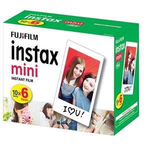 Filme Instantâneo Fujifilm Instax Mini Kit com 60 Fotos