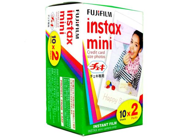 Tudo sobre 'Filme Instantâneo Fujifilm Instax Pack 20 Unidades - para Fuji Instax Mini 7S e Instax Mini 8'