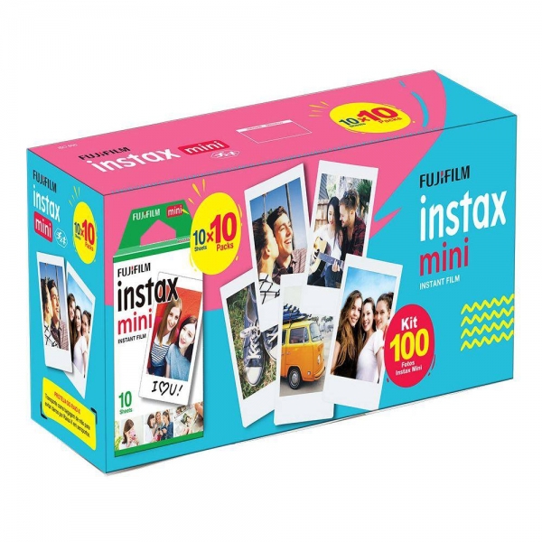 Filme Instantâneo Instax Mini 100 Unidades - Fujifilm
