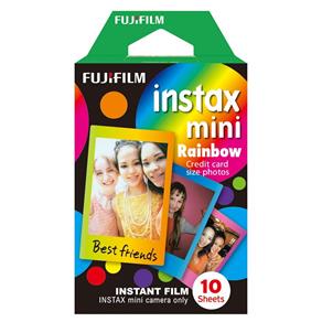 Filme Instantâneo Instax Mini Rainbow - Pack com 10 Fotos