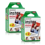 Filme Instax Mini Instantâneo Fujifilm - Kit 40 Fotos