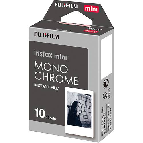 Tudo sobre 'Filme Instax Mini Monochrome - 10 Fotos'