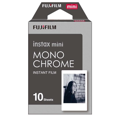 Filme Instax Mini Monochrome com 10 Fotos - Fujifilm *