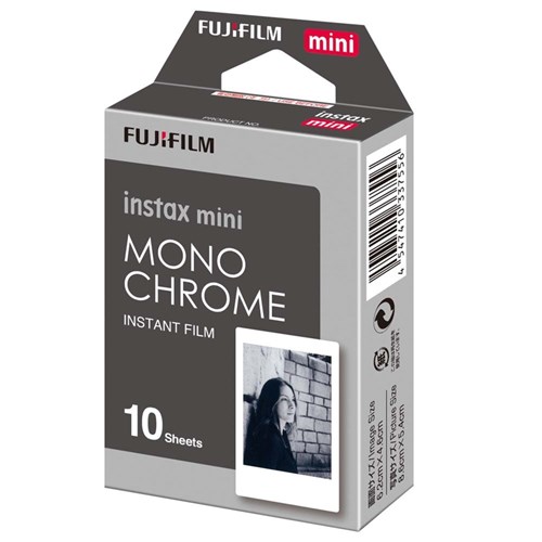 Filme Instax Mini Monochrome com 10 Fotos - Fujifilm