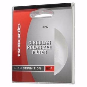 Filtro Circular Polarizador CPL - High Definition Greika 67mm