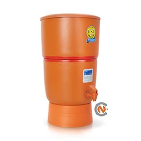 Filtro de Barro para Água Premium 3 Velas 8 Litros Marrom