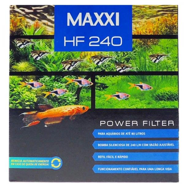 Filtro Externo Maxxi para Aquários HF 240 240l/h 110V