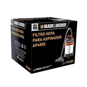Filtro Hepa ParaAspirador Ap4850 Vc48H Black e Decker