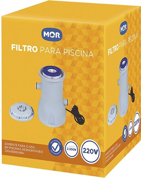 Filtro Piscina 3600 127V - Mor