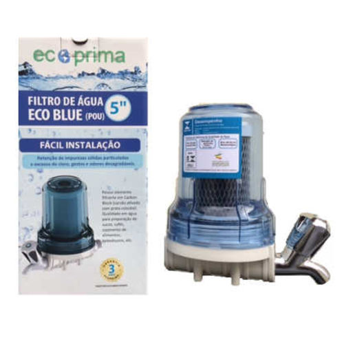 Filtro Purificador de Agua de Parede com Torneira Eco Blue