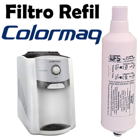 Filtro Refil para Purificador de Água Colormaq