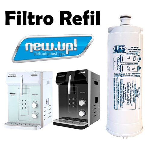 Filtro Refil para Purificador de Água New Up