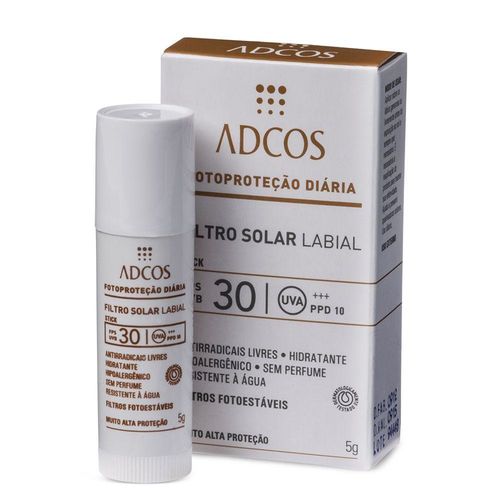 Filtro Solar Fps 30 Labial Adcos 5g
