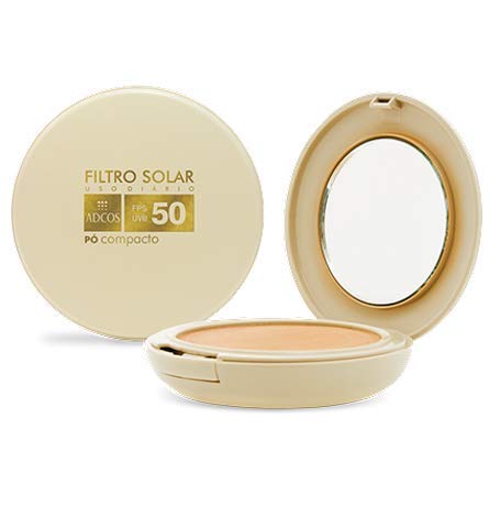 Filtro Solar Tonalizante FPS 50 Pó Compacto Ivory (11g) - ADCOS