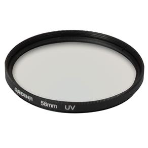 Filtro UV Greika 58mm para Câmera – Transparente
