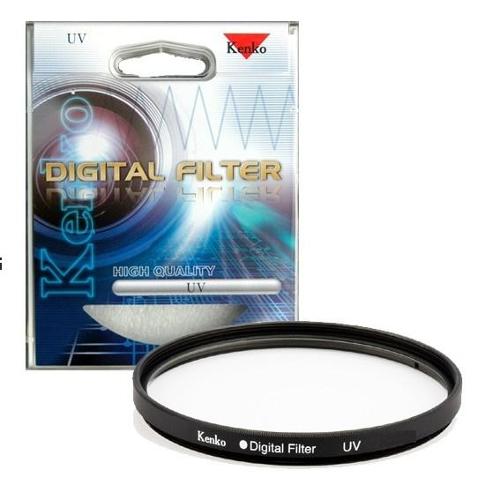 Filtro Uv Kenko - Digital Filters para Lentes Objetivas Canon - Nikon - Sony - Fujifilm - 58mm